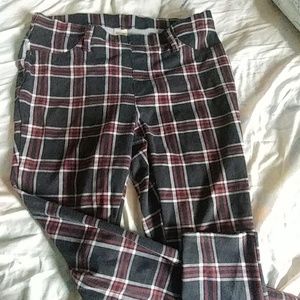 Tartan Plaid jeggings